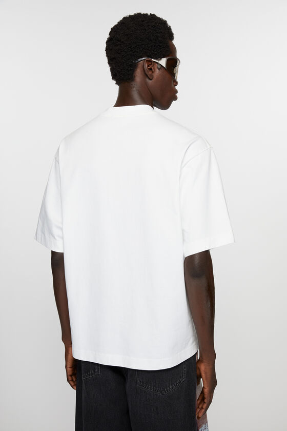 Acne Studios - Logo t-shirt - Optic White 