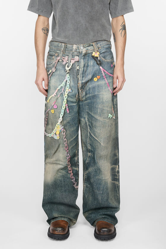 Acne Studios - Baggy fit jeans - 1981M - Mid Blue