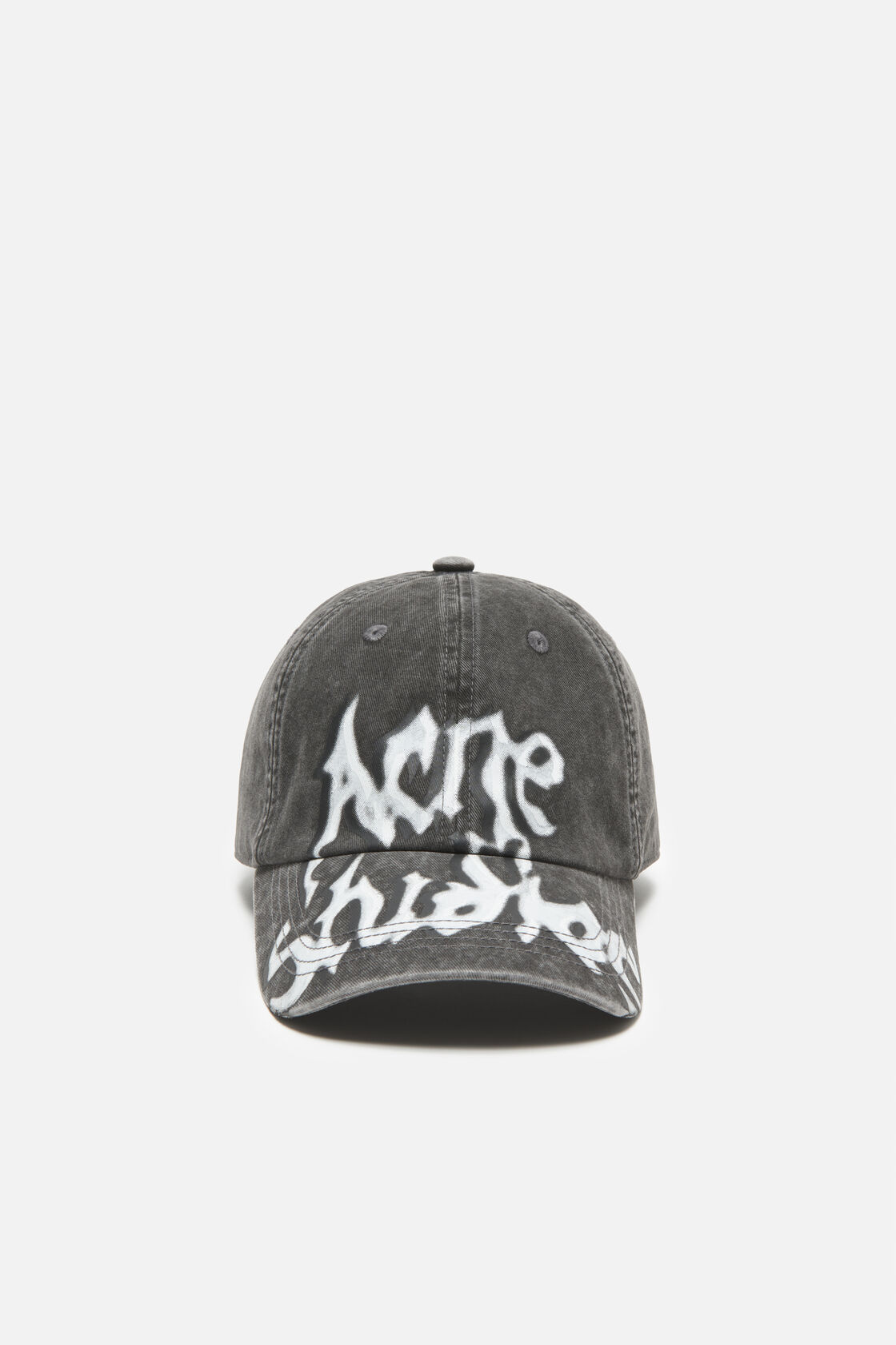 Gothic logo cap, Faded black, 2000x