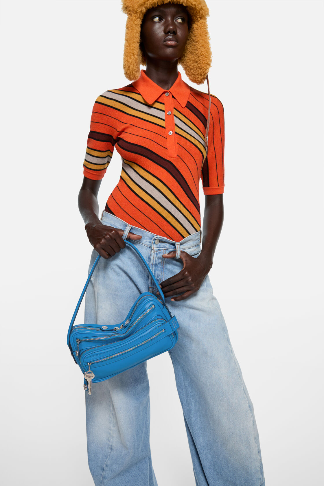 Camero Party Shoulder Bag, Cobalt blue, 2000x