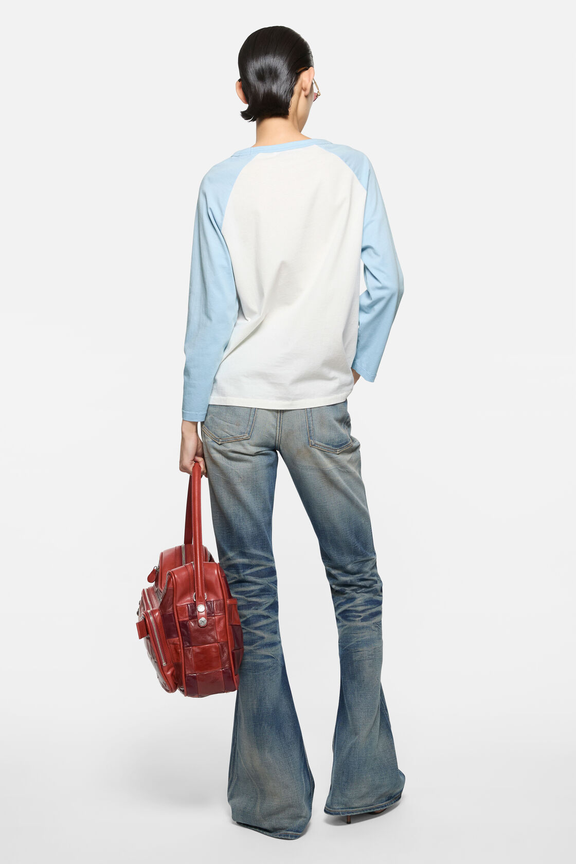 Milk graphic t-shirt, Pale blue/white, 2000x