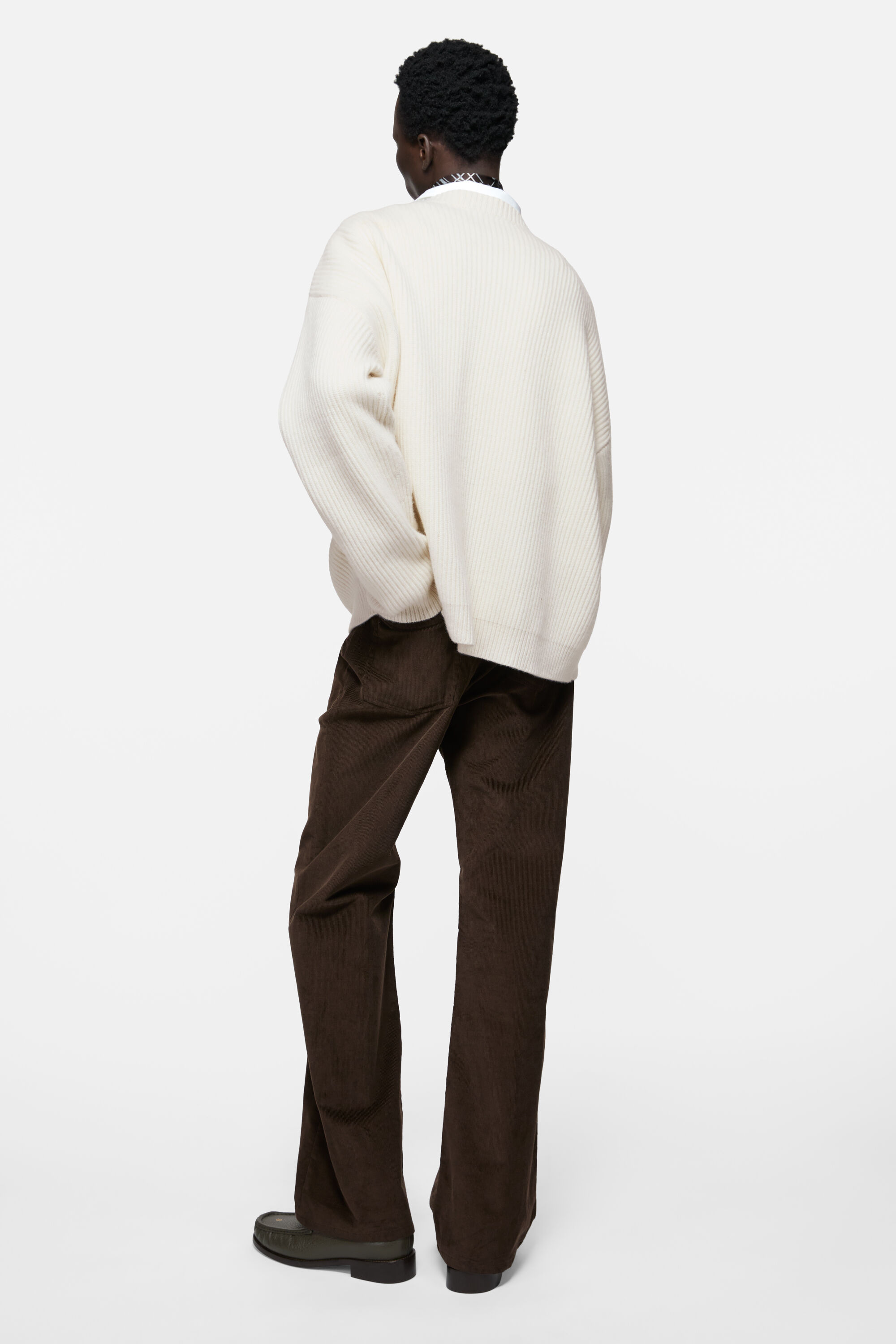 Acne Studios - チャンキーカシミヤセーター - オフホワイト