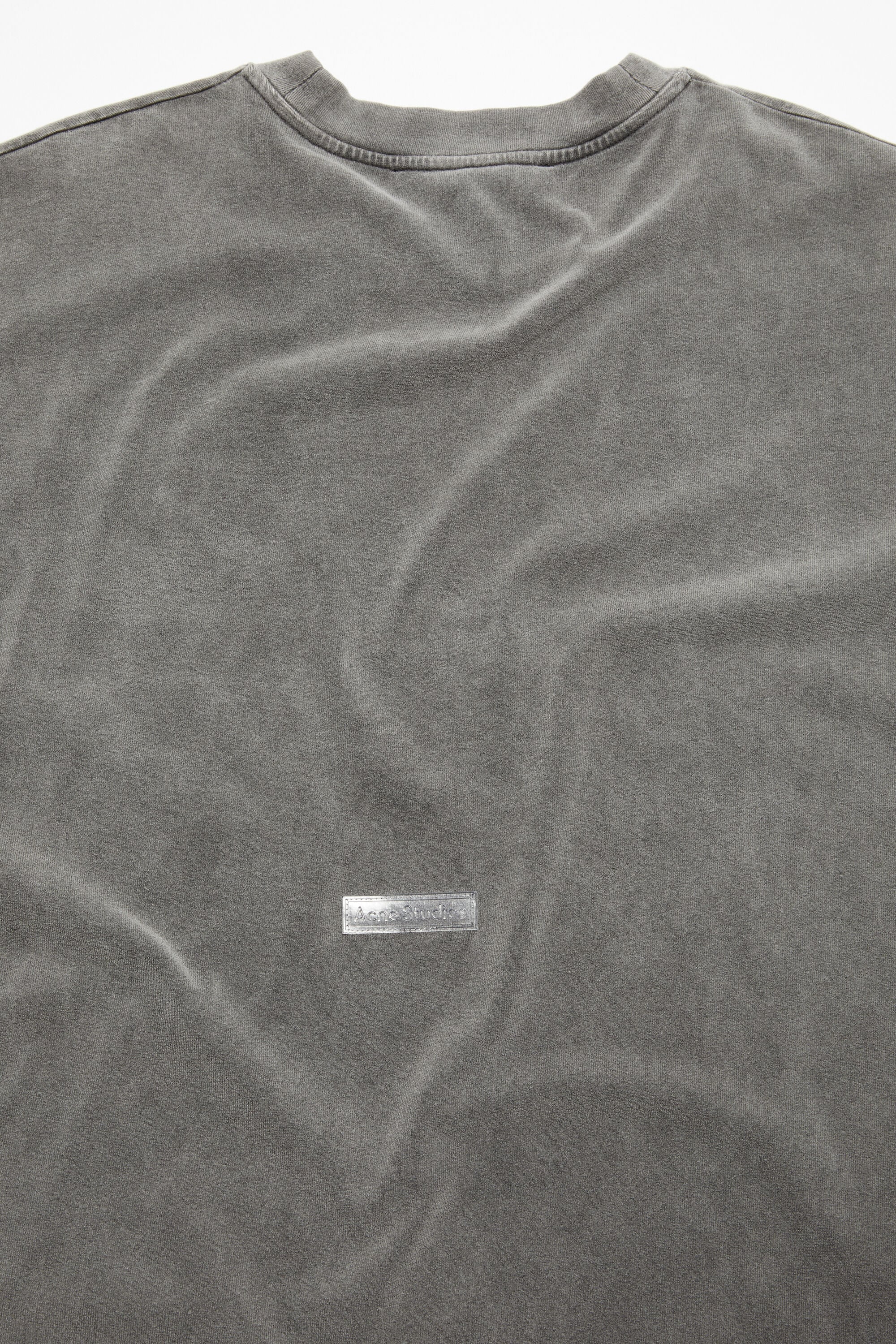 Acne Studios - ラバーロゴTシャツ - フェイデッドブラック