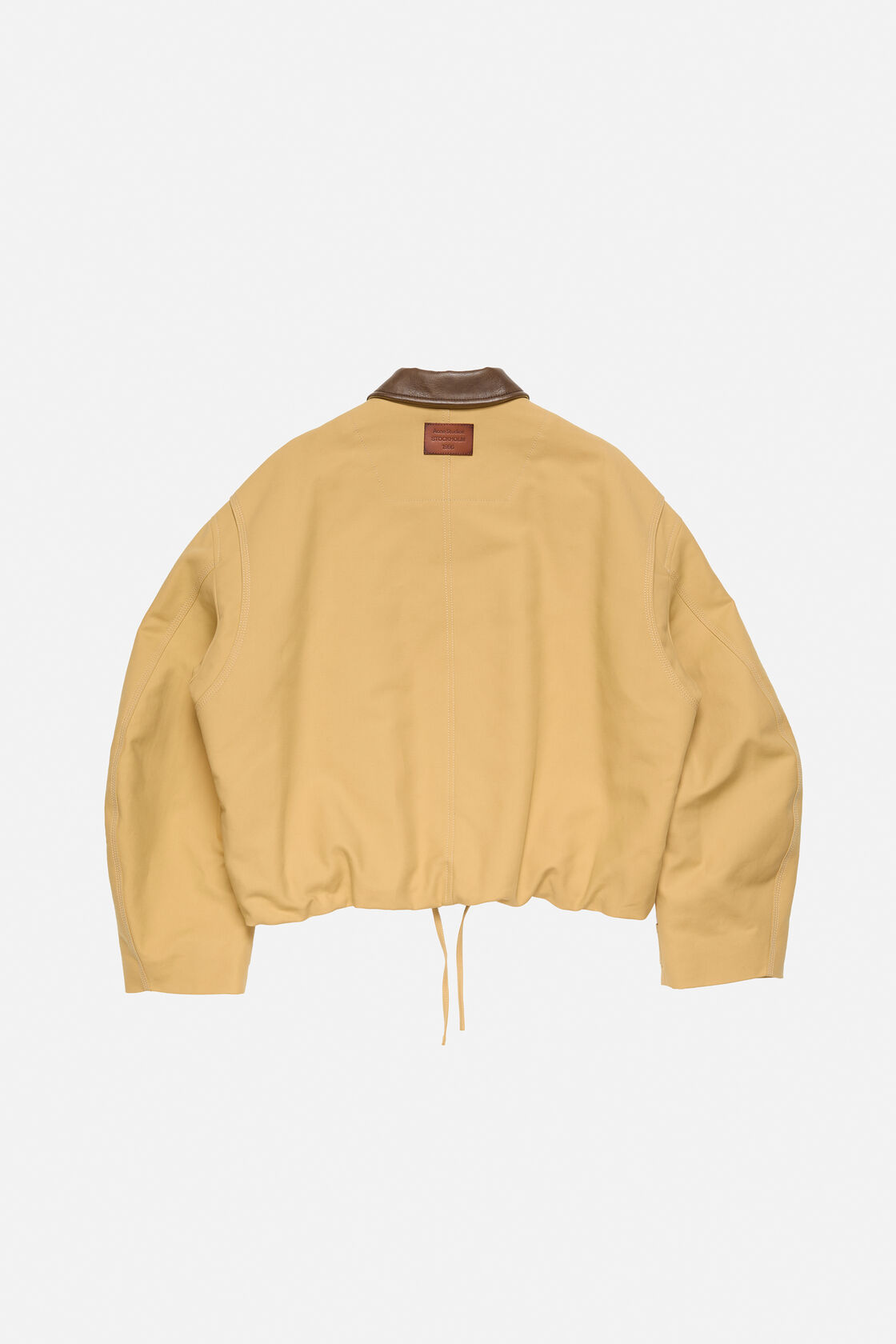 Twill bomber jacket, Sand beige, 2000x