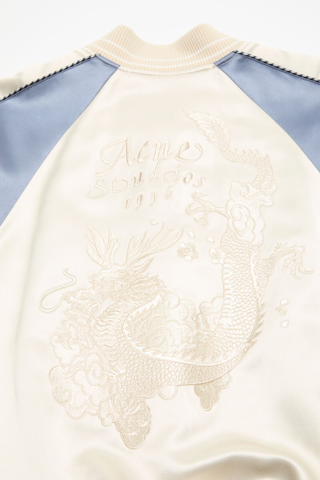 Satin bomber jacket, Light taupe, 2000x