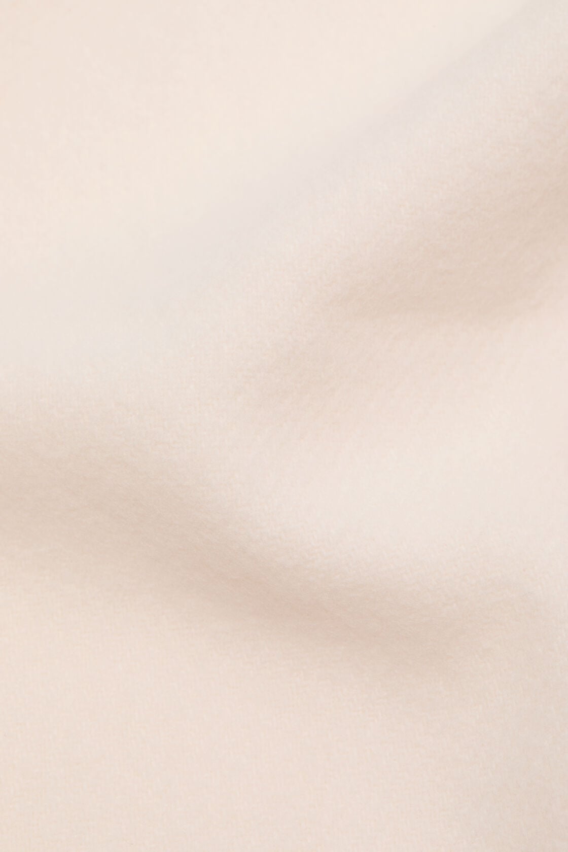 Fringe wool scarf - skinny, Warm white, 2000x