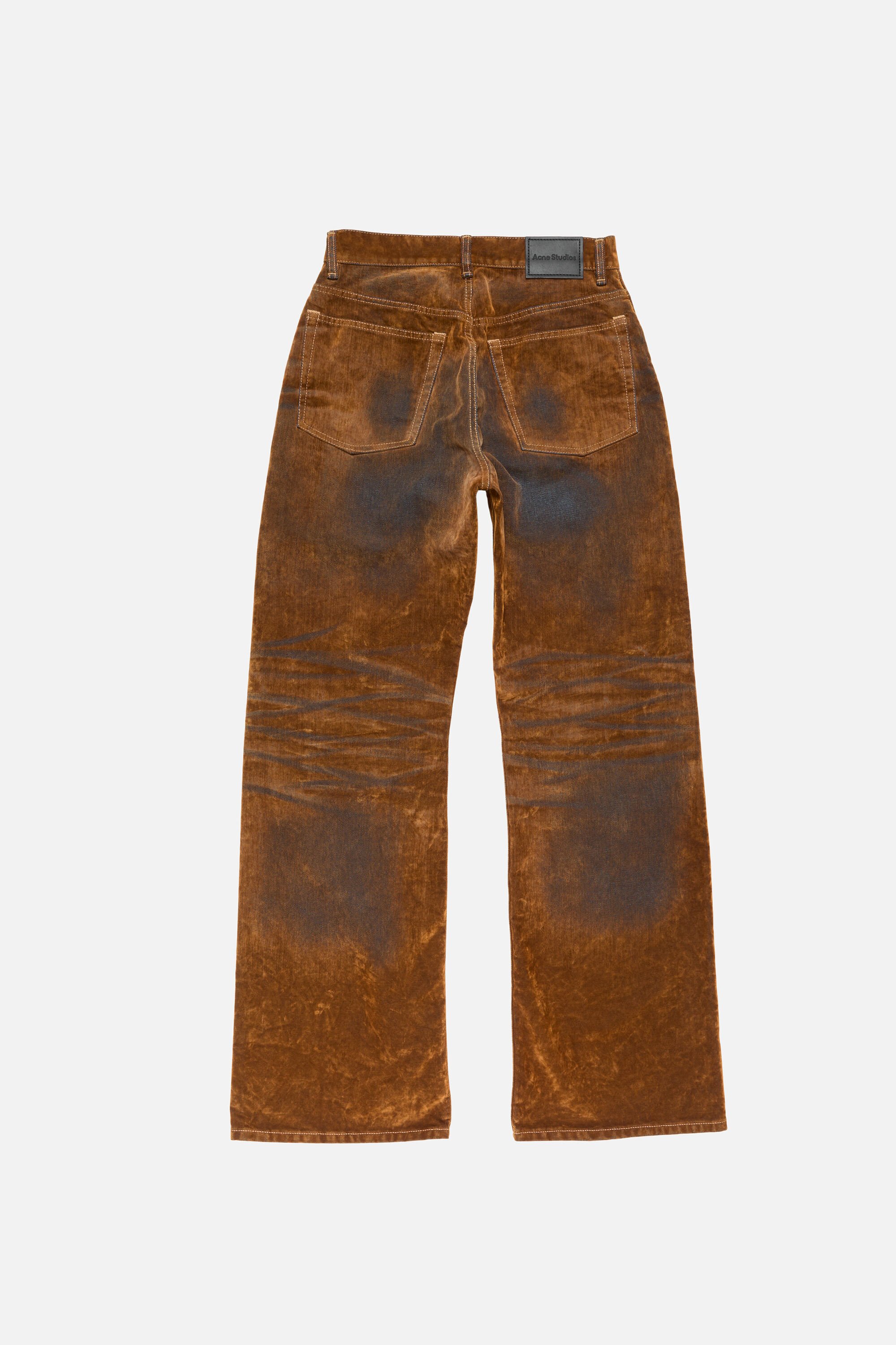 Acne Studios - Regular fit jeans - 2021 - Rust brown