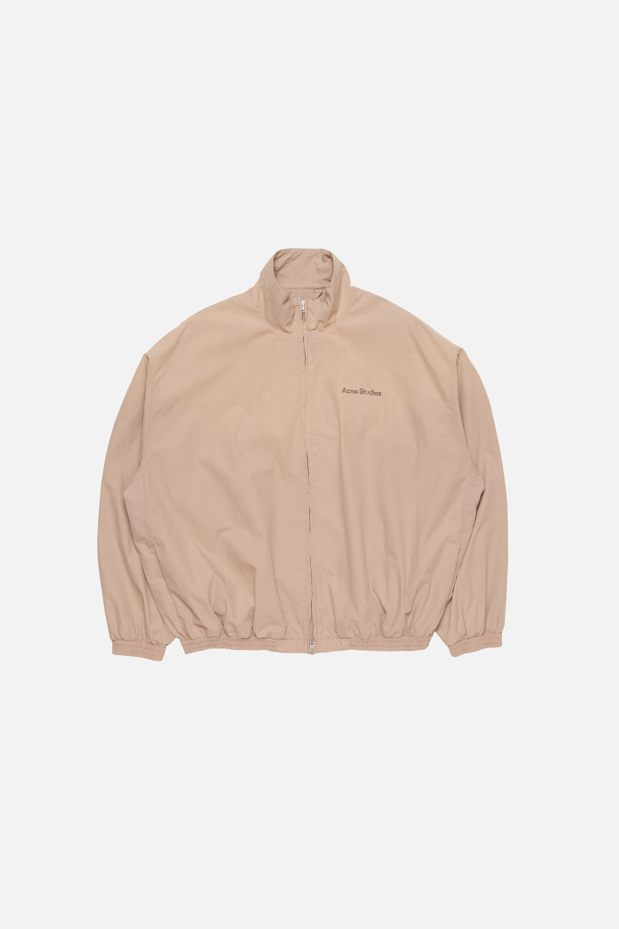 Acne Studios - Washed logo jacket - Mushroom beige