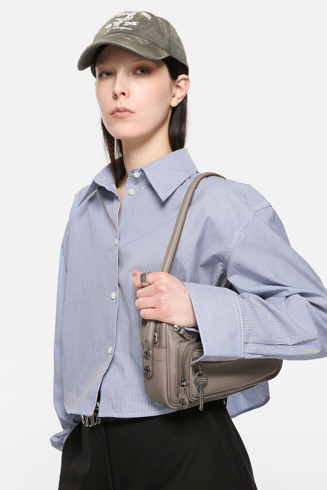 Camero Party Shoulder Bag, Taupe beige, 2000x