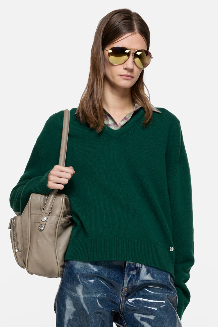 FN-WN-KNIT001005, Dark green