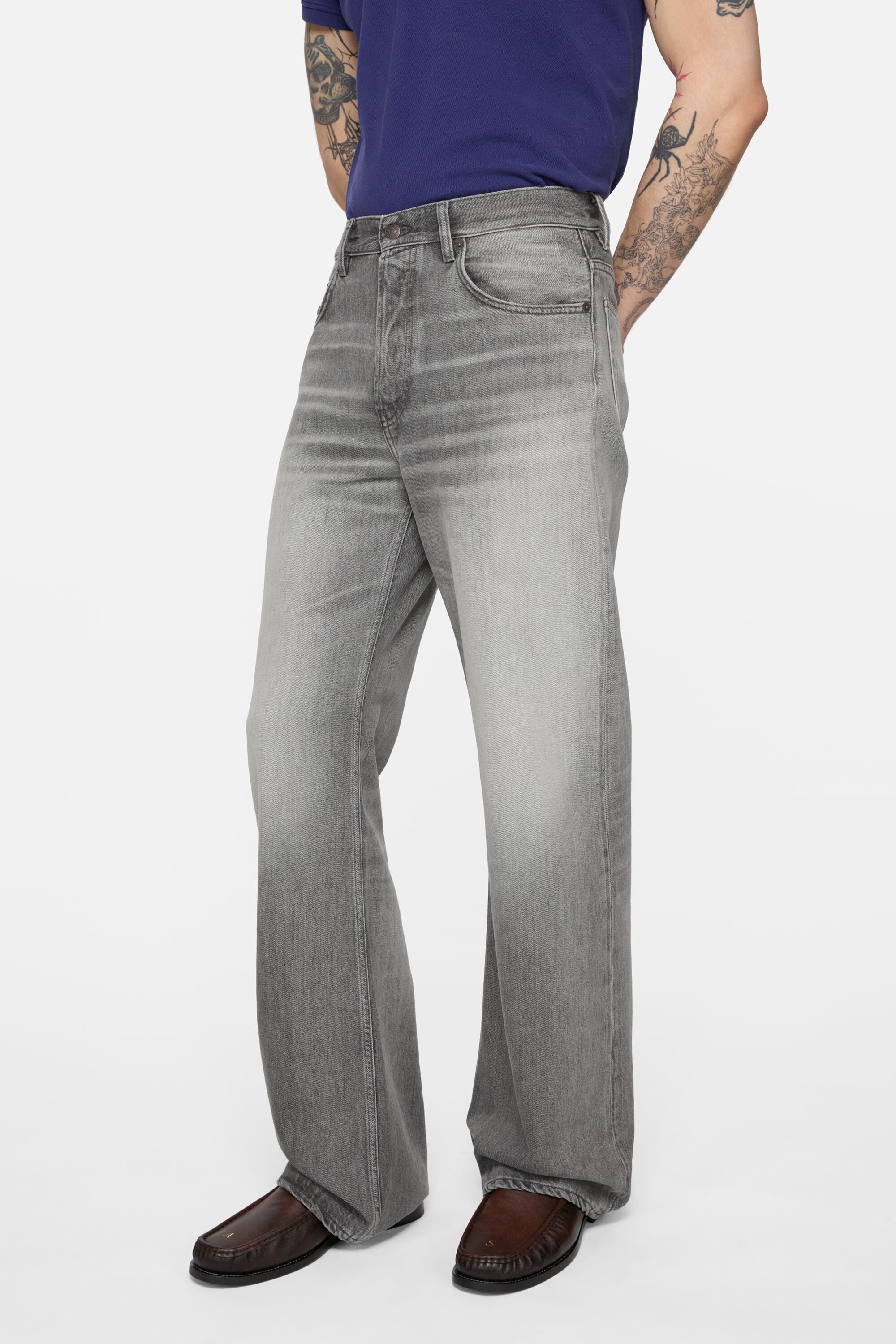Acne Studios - Regular fit jeans - 2021M - Ash grey