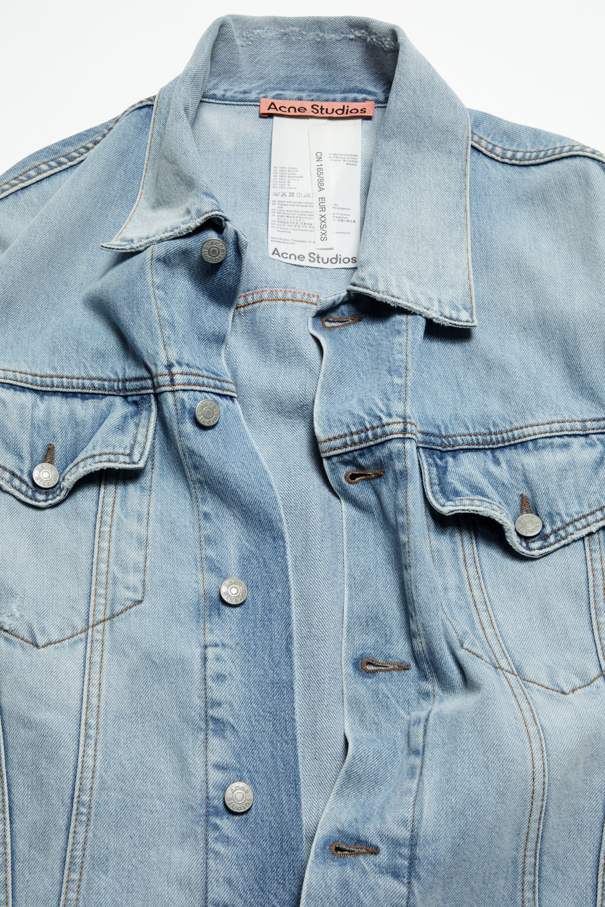 Acne Studios - Loose fit denim jacket 