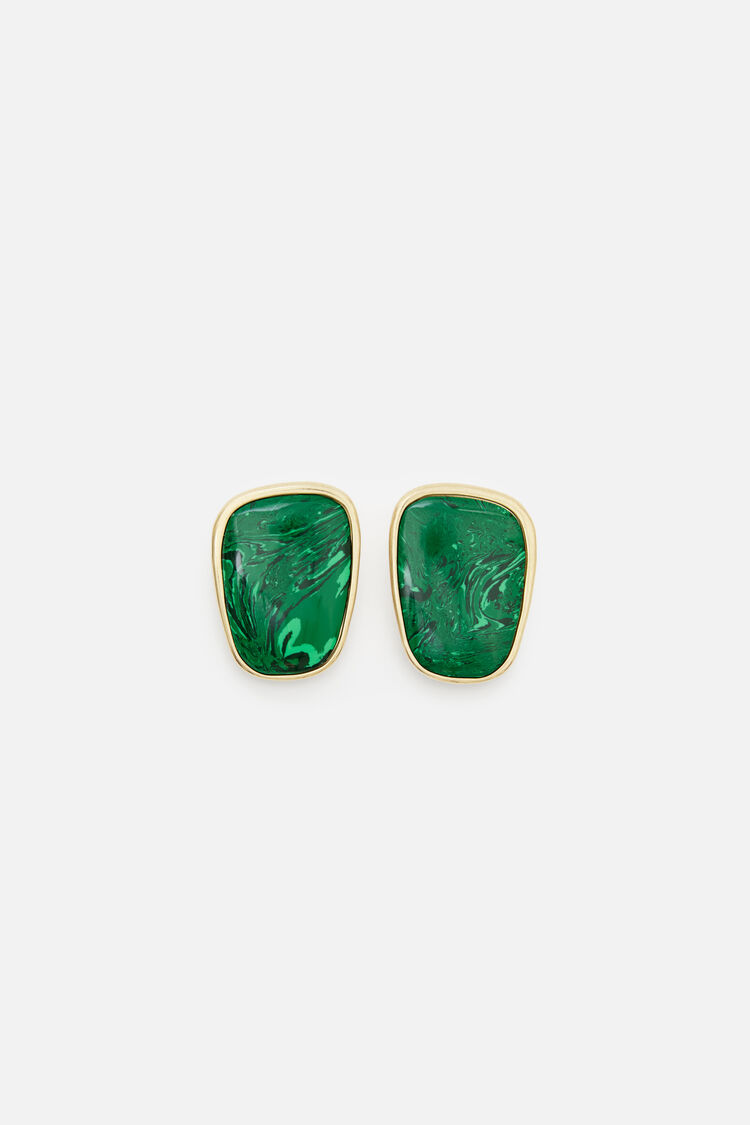 AC-UX-JEWE000005, Semi matt gold/green