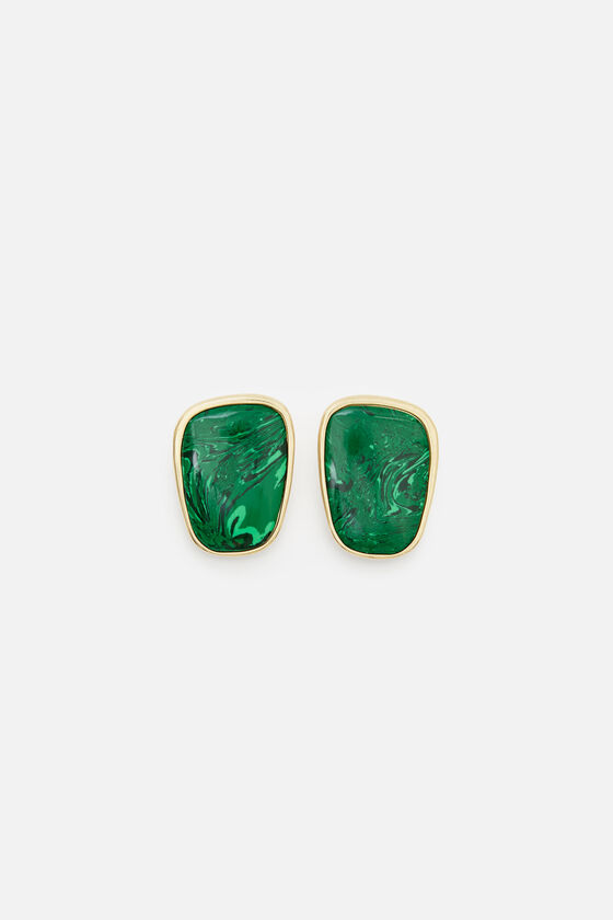 AC-UX-JEWE000005, Semi matt gold/green