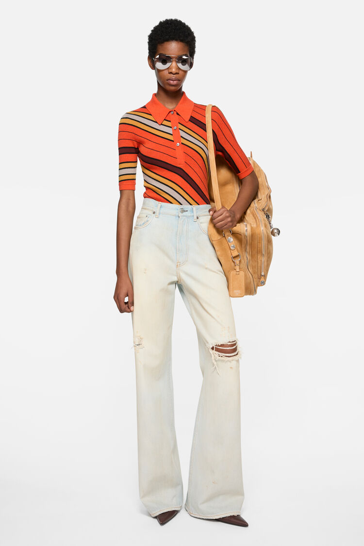 FN-WN-KNIT000884, Multi orange