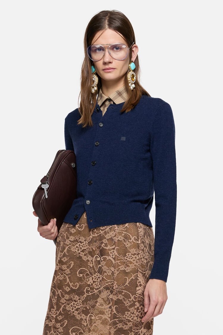 FN-WN-KNIT001006, 海军蓝混色