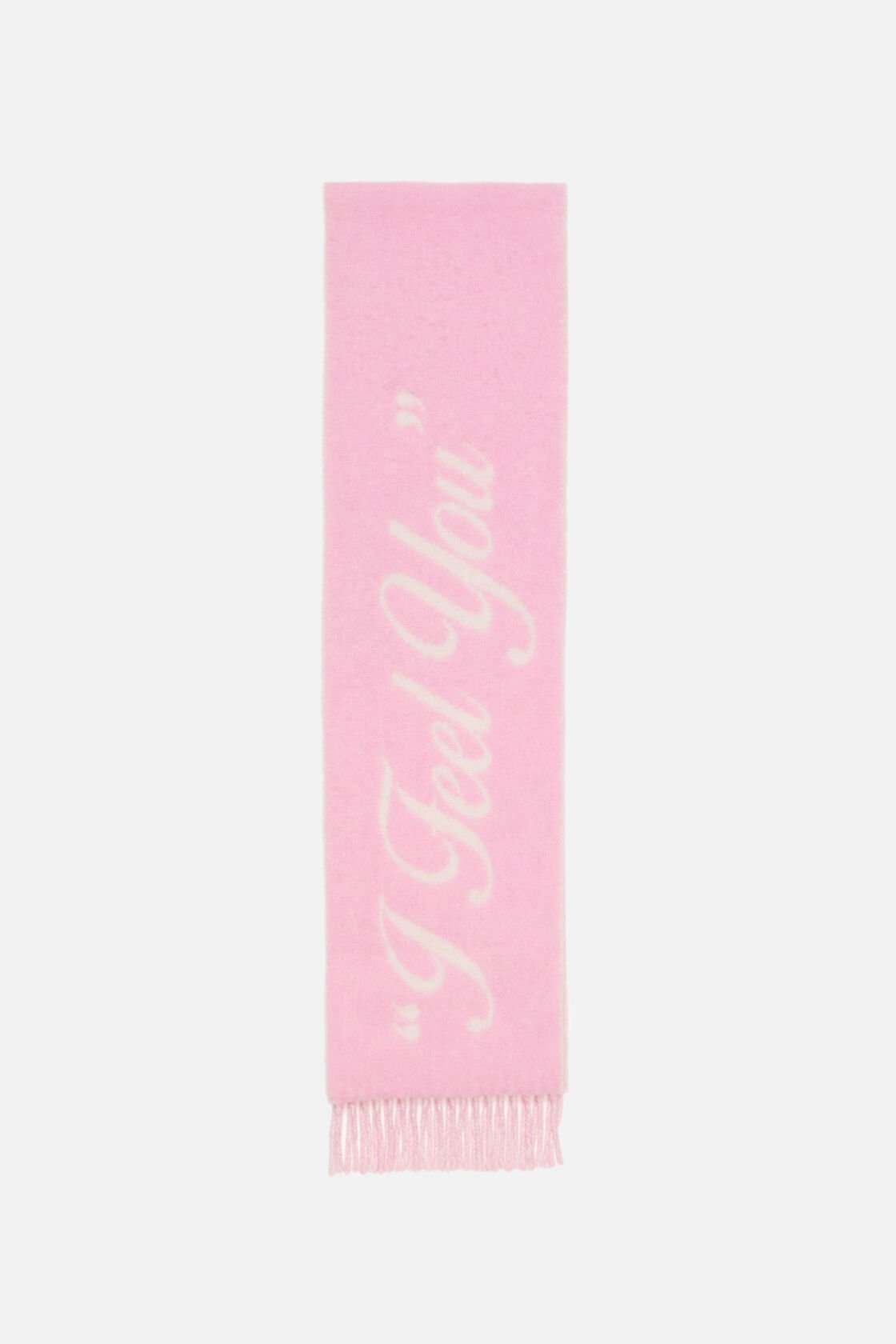 Wool scarf, Old pink/white, 2000x