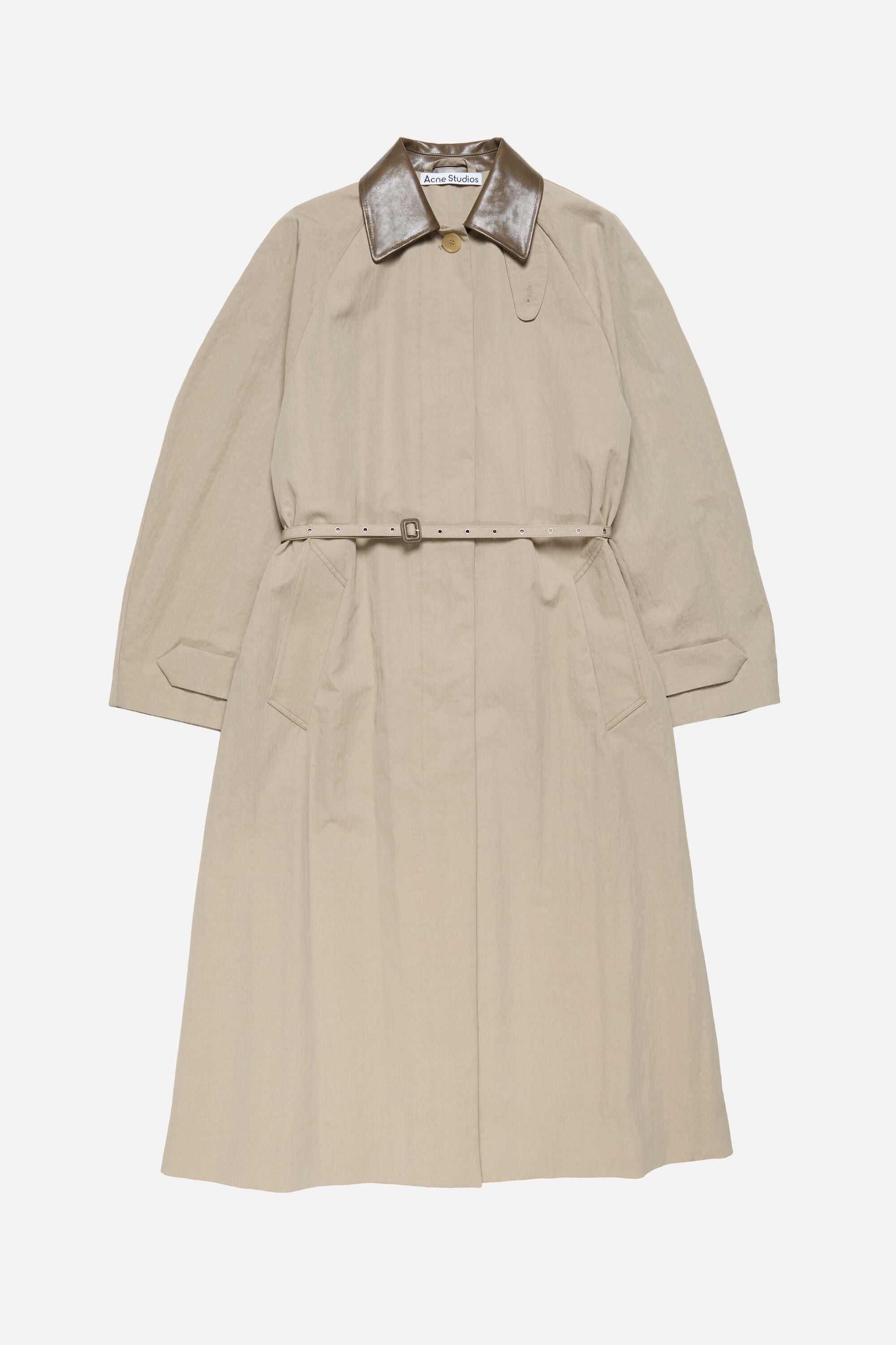 Acne Studios - Belted trench coat - Khaki grey