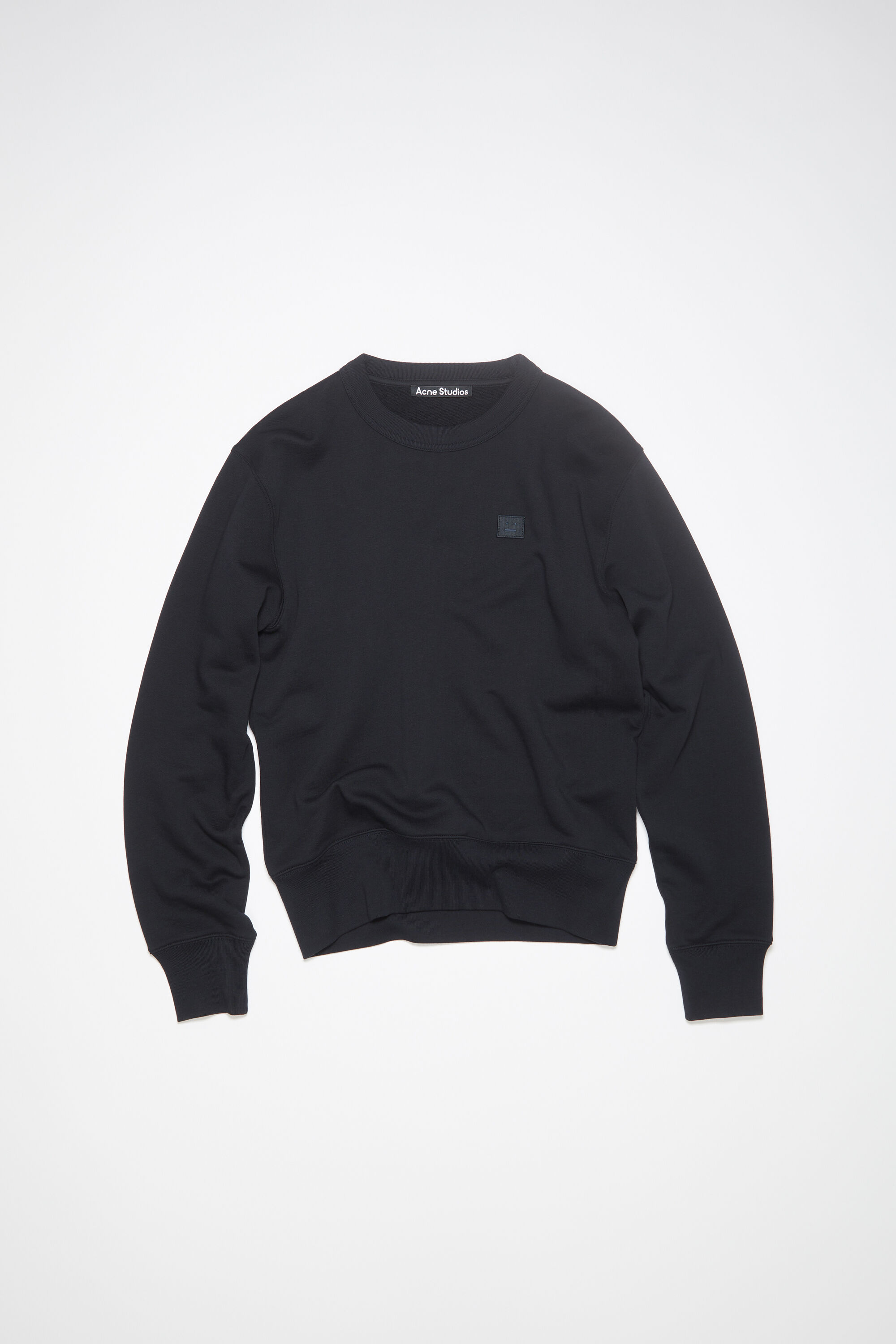 Acne Studios - Crew neck sweater - Regular fit - Black