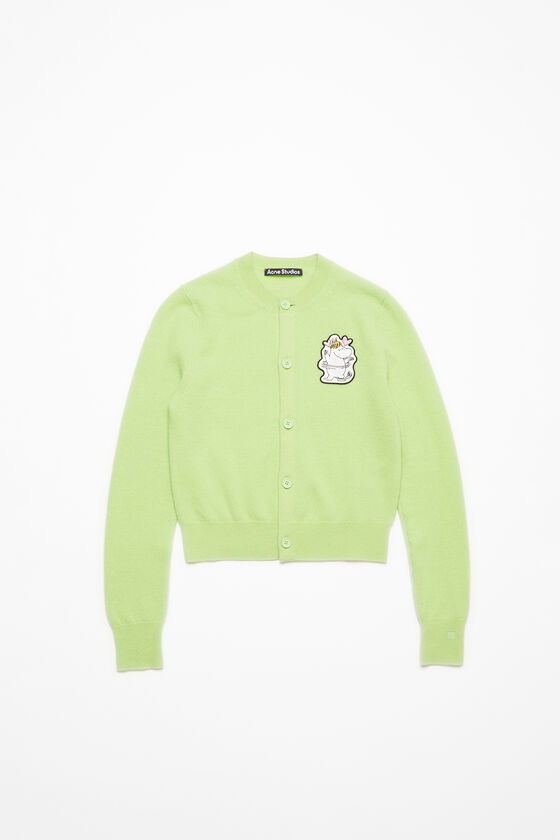 Acne Studios - Acne Studios x Moomin カーディガン - ペールグリーン