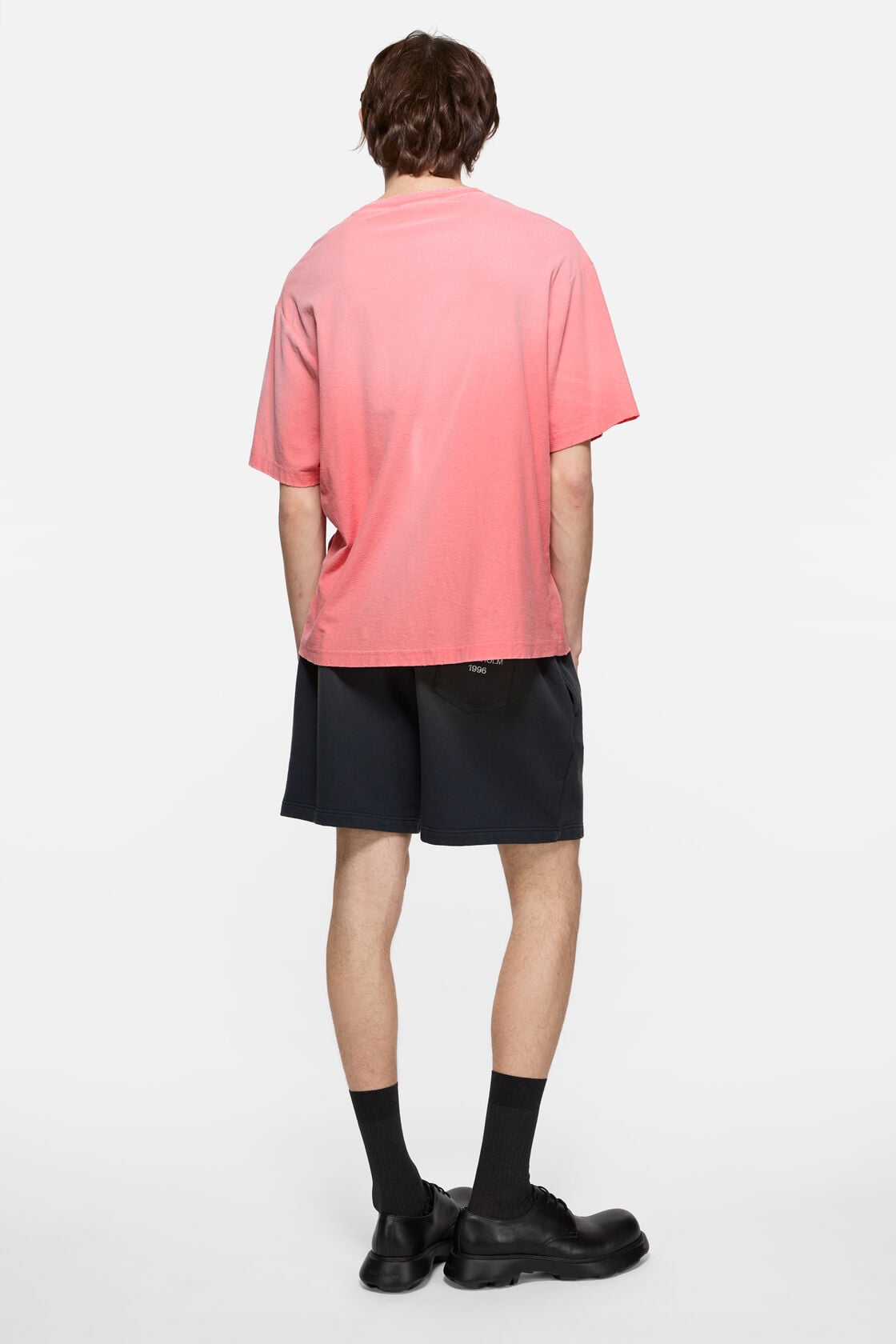 Sprayed logo t-shirt, Tango pink, 2000x