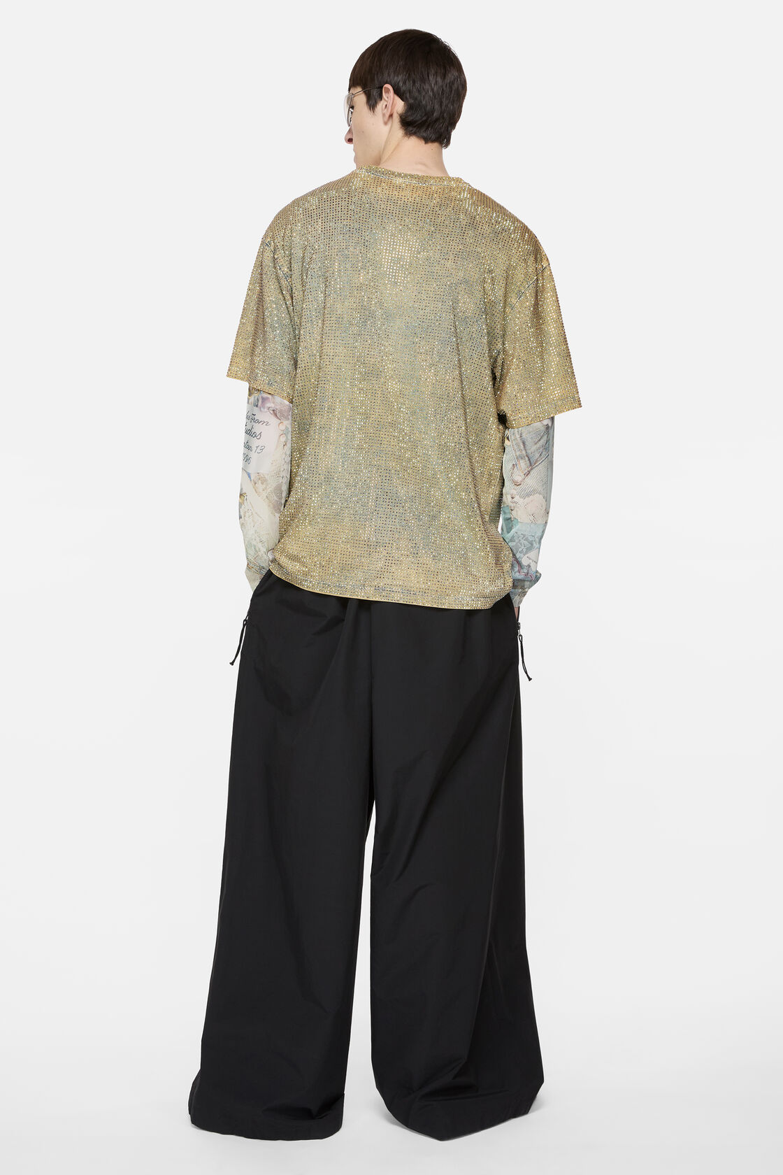 Rhinestone t-shirt, Mid Blue, 2000x