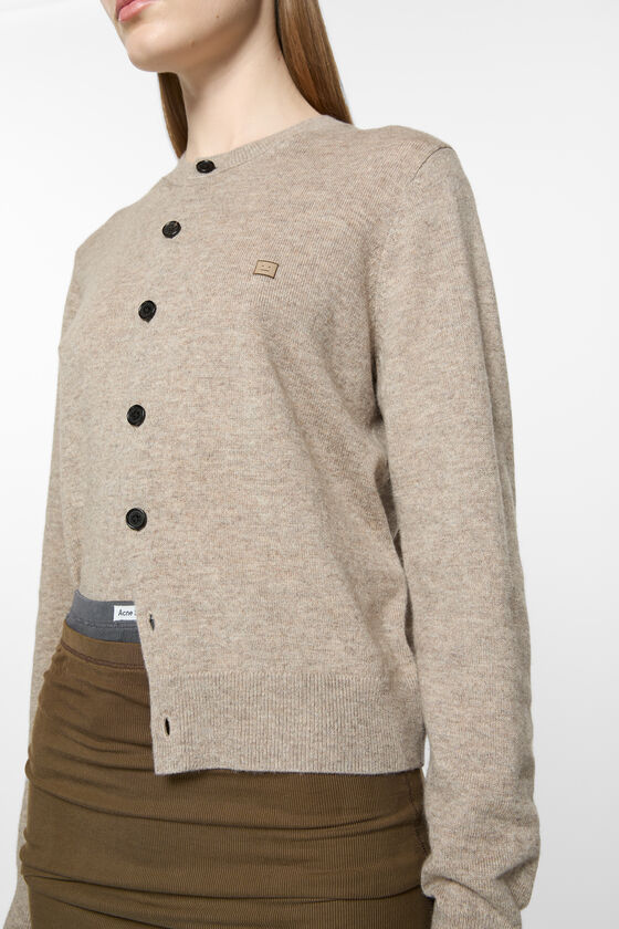 Acne Studios - ヤクウールカーディガン - フィット感のあるデザイン  