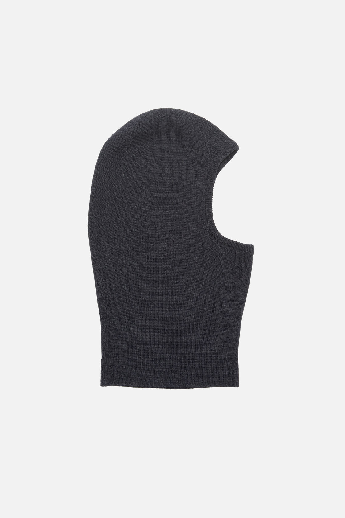 Merino wool balaclava, Dark Navy Melange, 2000x