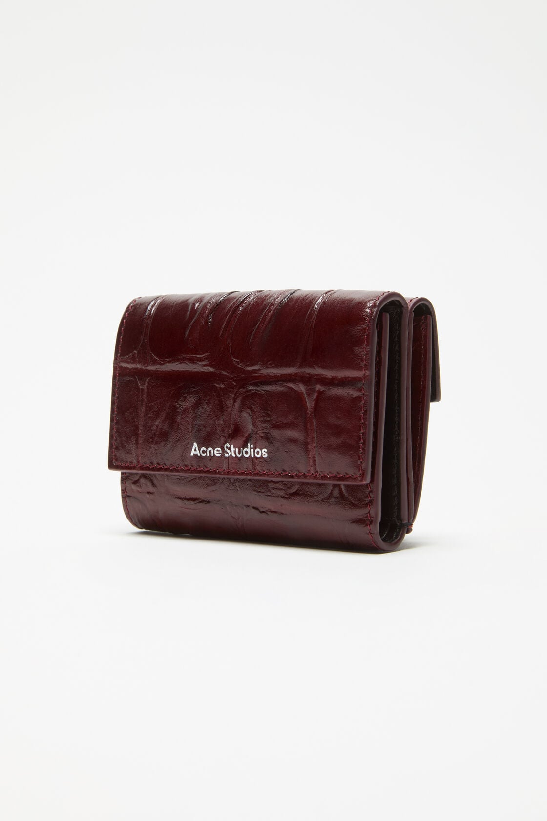 Trifold leather wallet, Burgundy, 2000x