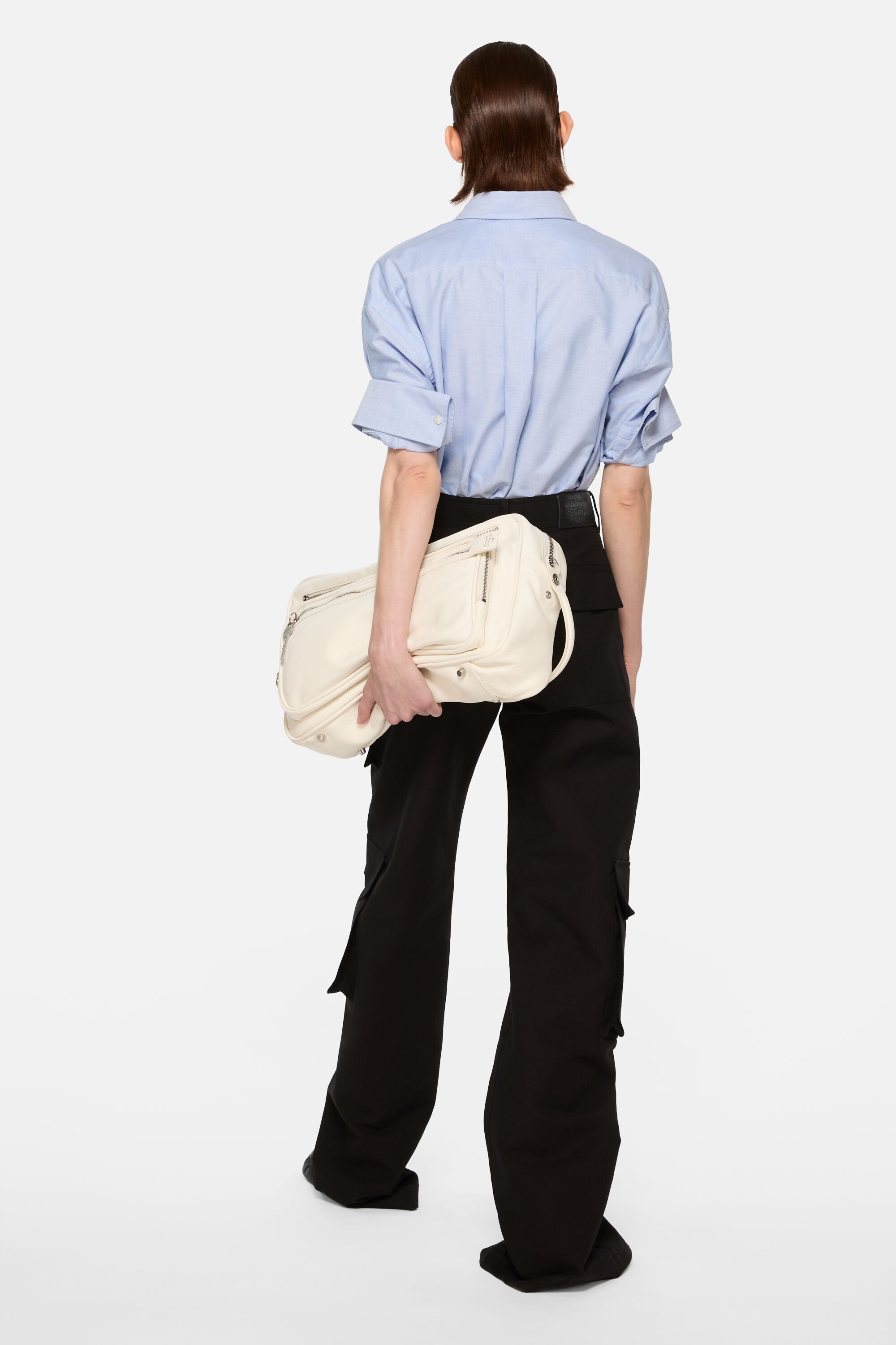 ヒサト　Acne Studios ボタンダウンシャツ ブルー Acne Studios ボタン シャツ | ブルー | FARFETCH JP