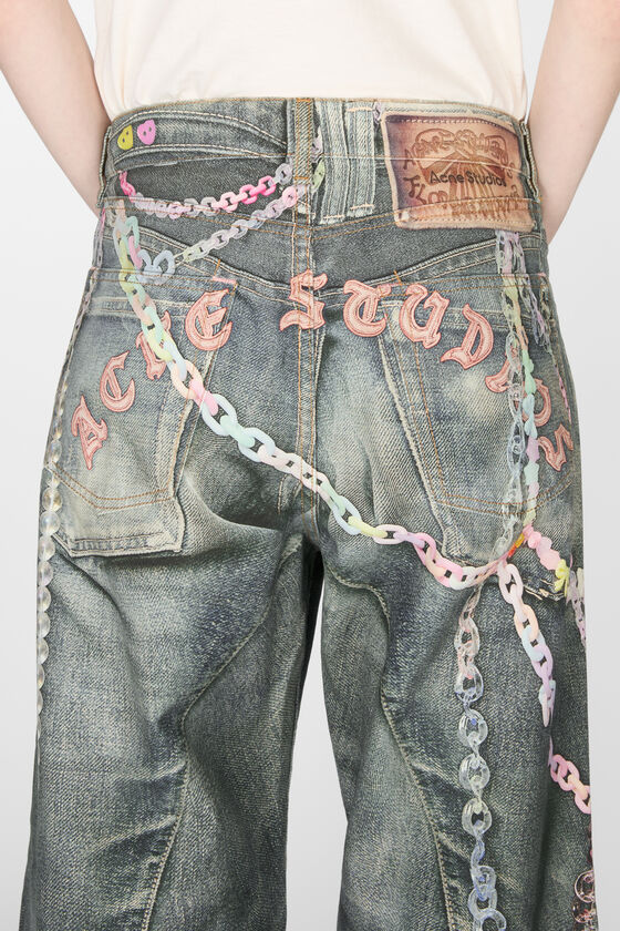 Acne Studios - Baggy fit jeans - 1981F - Mid Blue