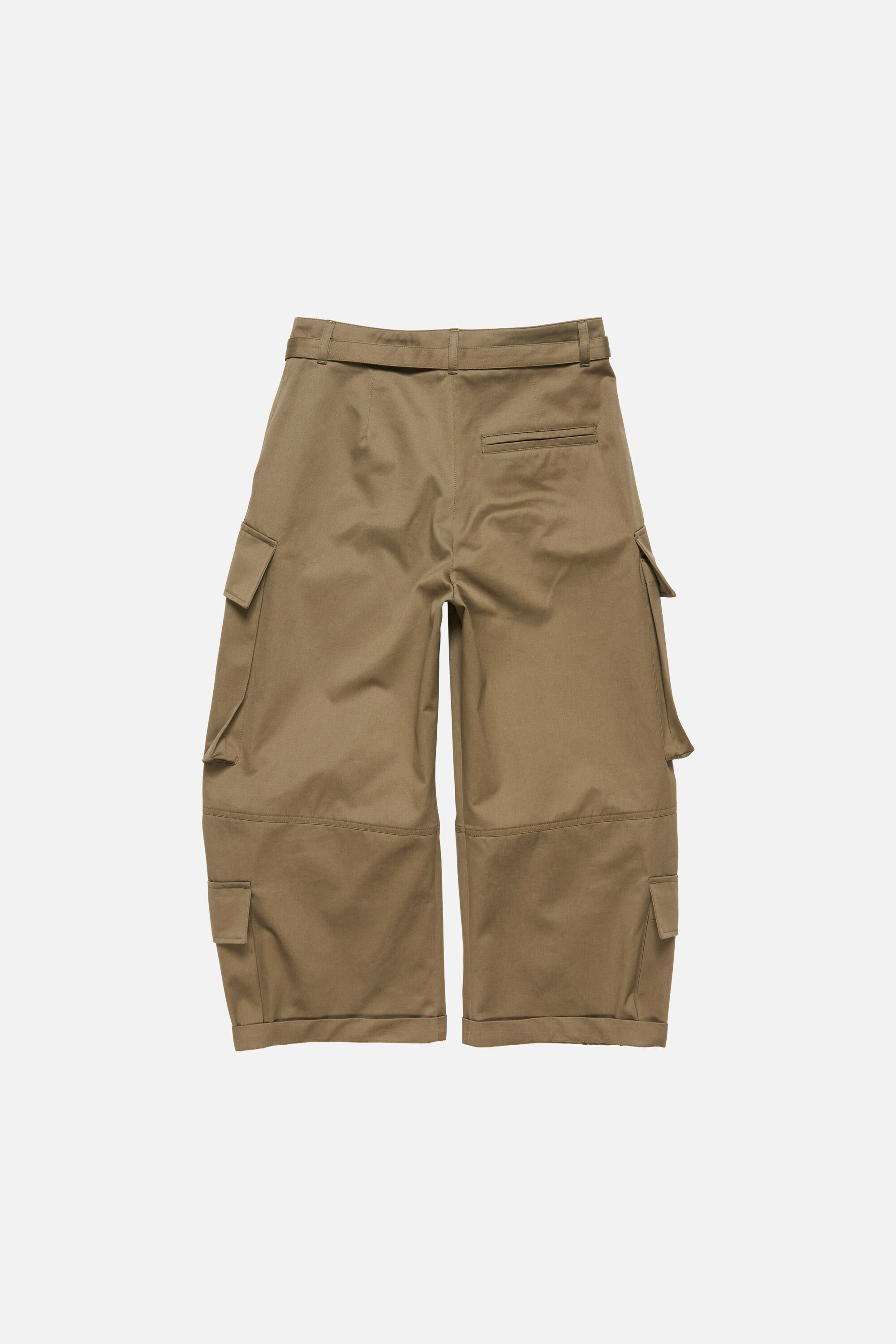 Acne Studios - Twill cargo trousers - Khaki green