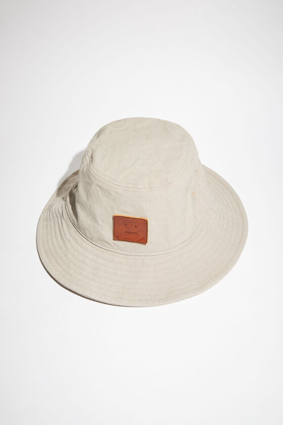 Acne Studios - Canvas bucket hat - Mushroom beige