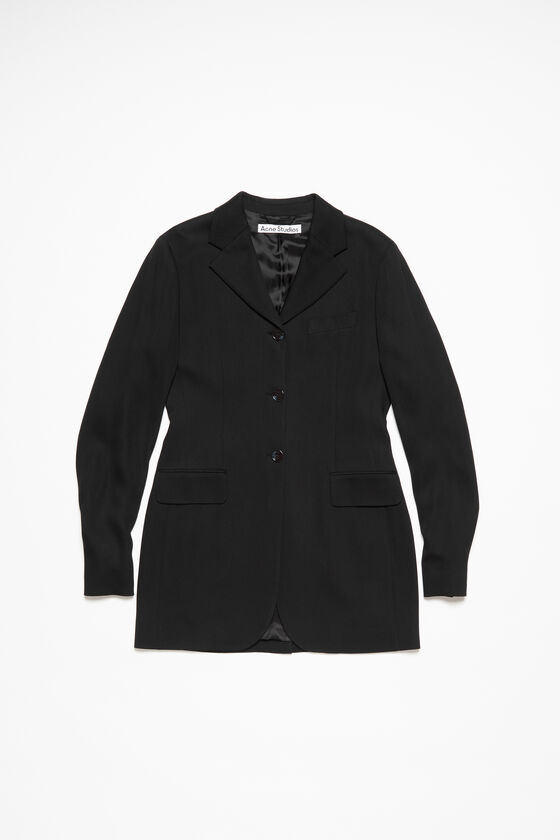 Acne Studios Fitted suit jacket Black