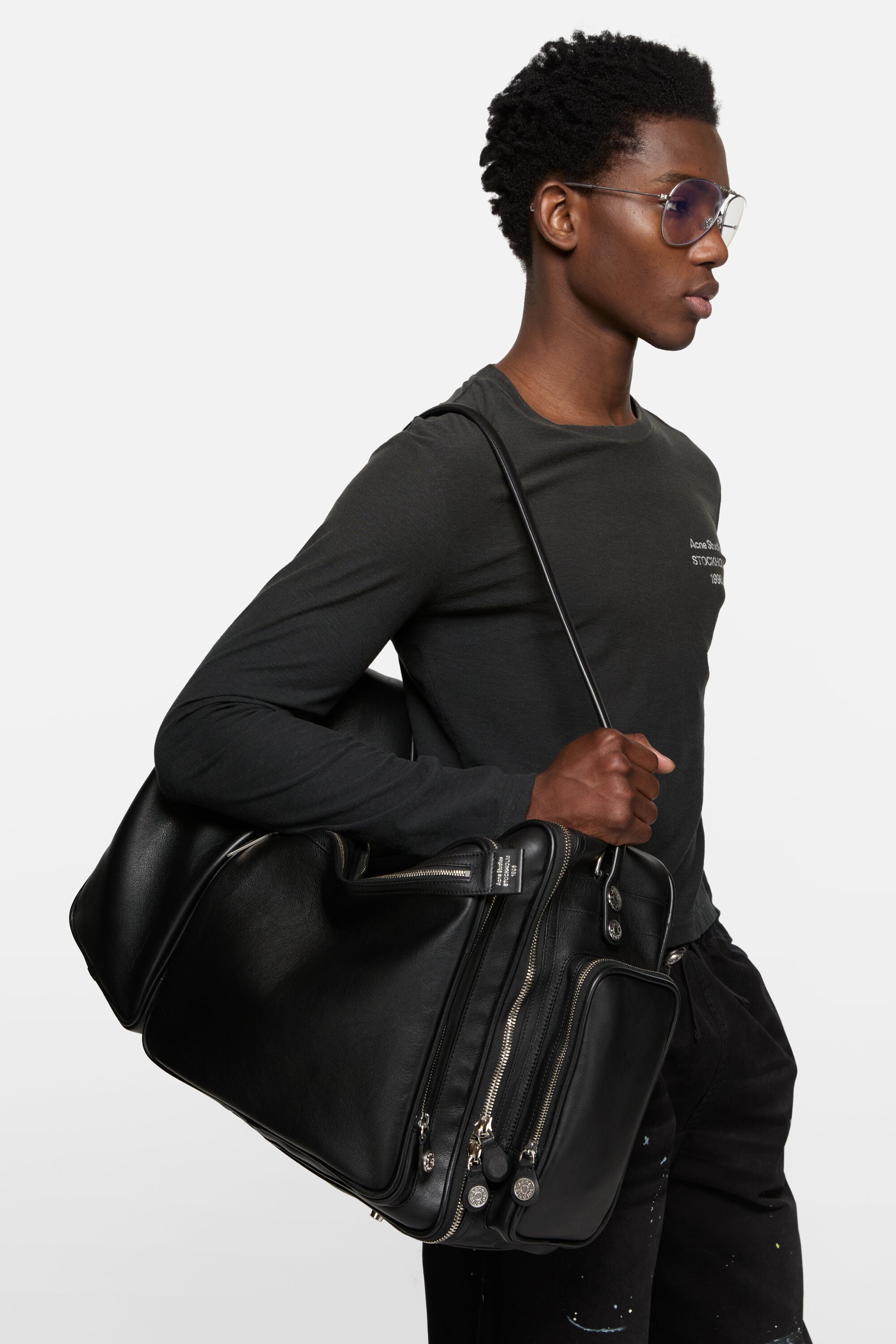 Acne Studios - Camero Hotel shoulder bag - Black