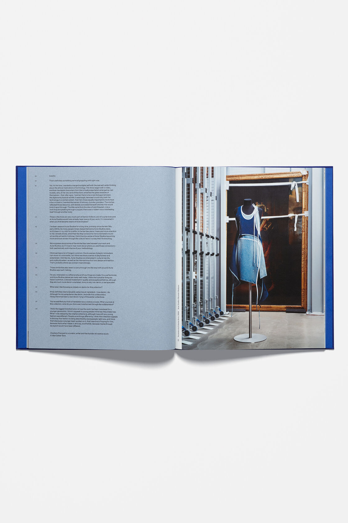 Reference: Hussein Chalayan, Blue, 2000x