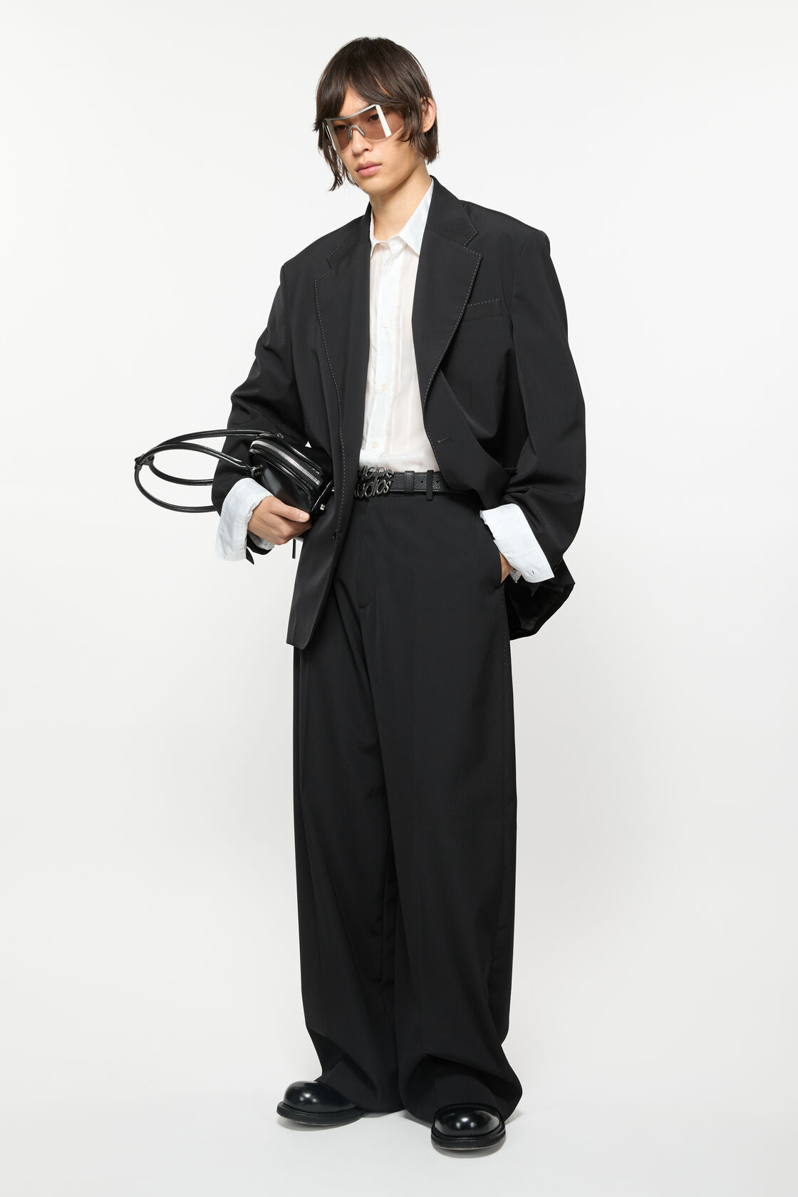 Tailored trousers, Black, 2000x