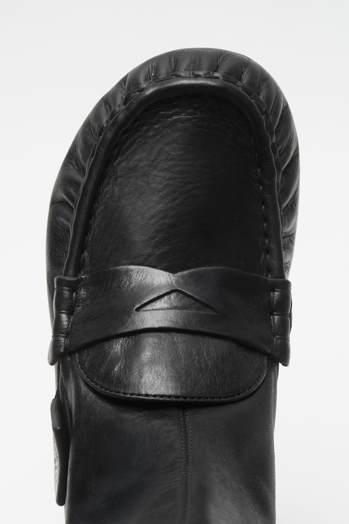 Leather ankle boot, Black, 2000x