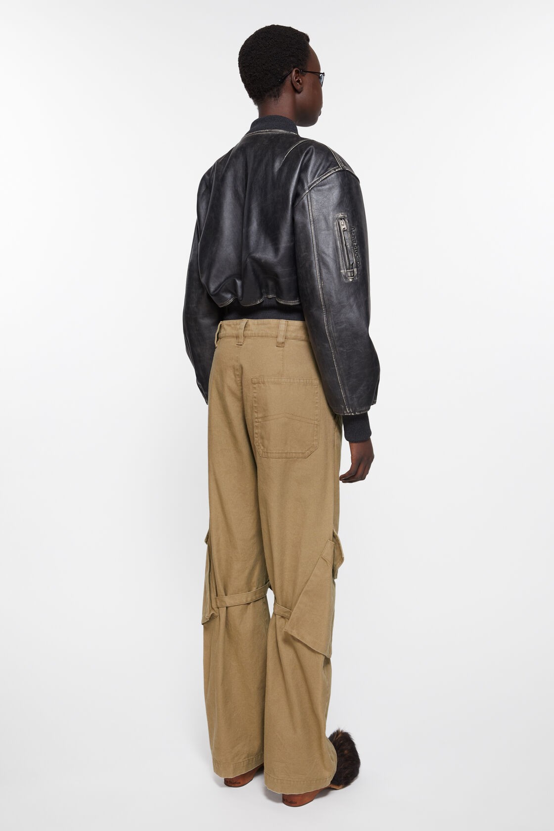 Cargo trousers, Cold beige, 2000x