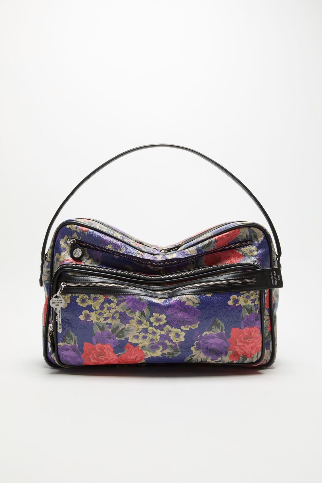 Camero Camera Flower Shoulder Bag, Violet purple, 2000x