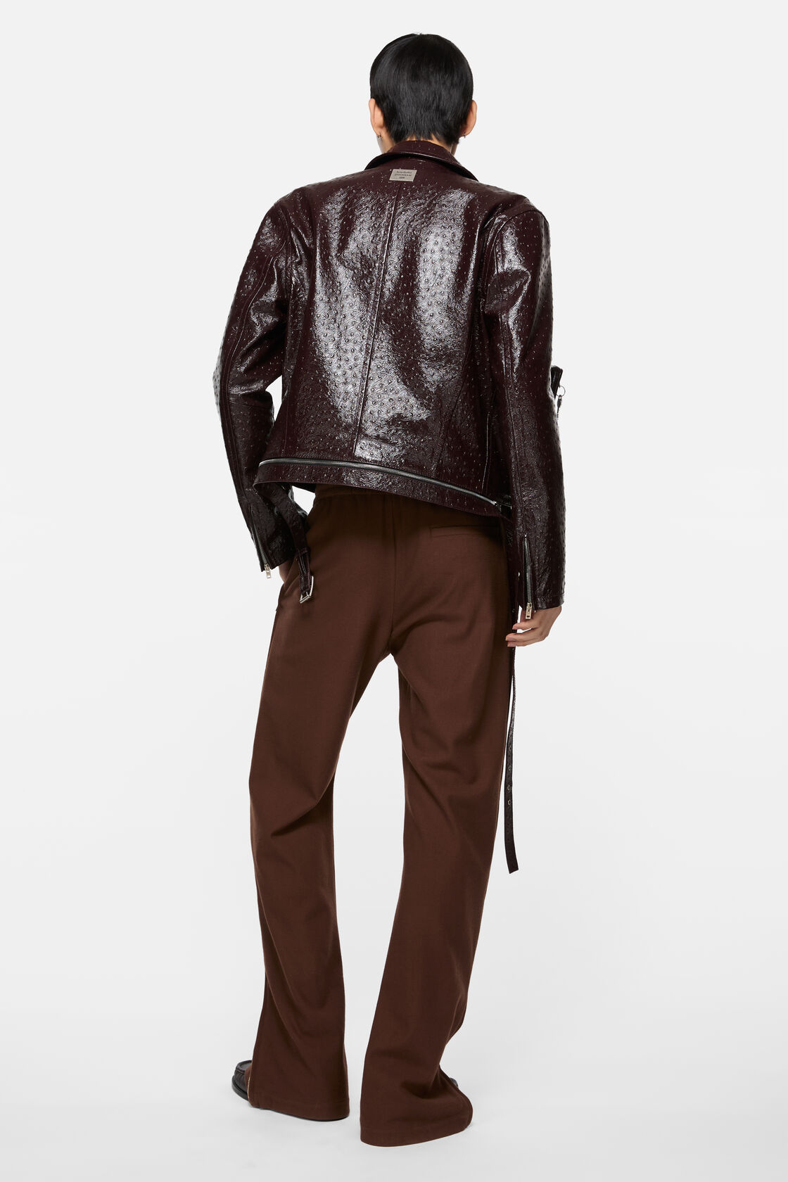 Leather jacket, Burgundy, 2000x