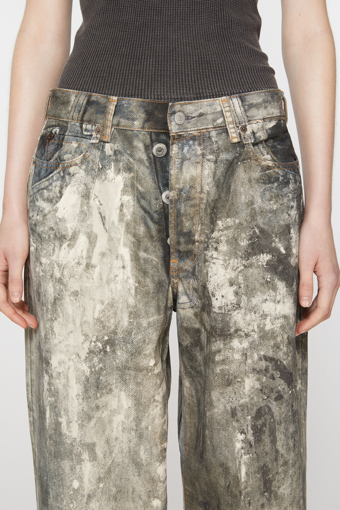 Loose fit trousers- 1981, Cold grey, 2000x