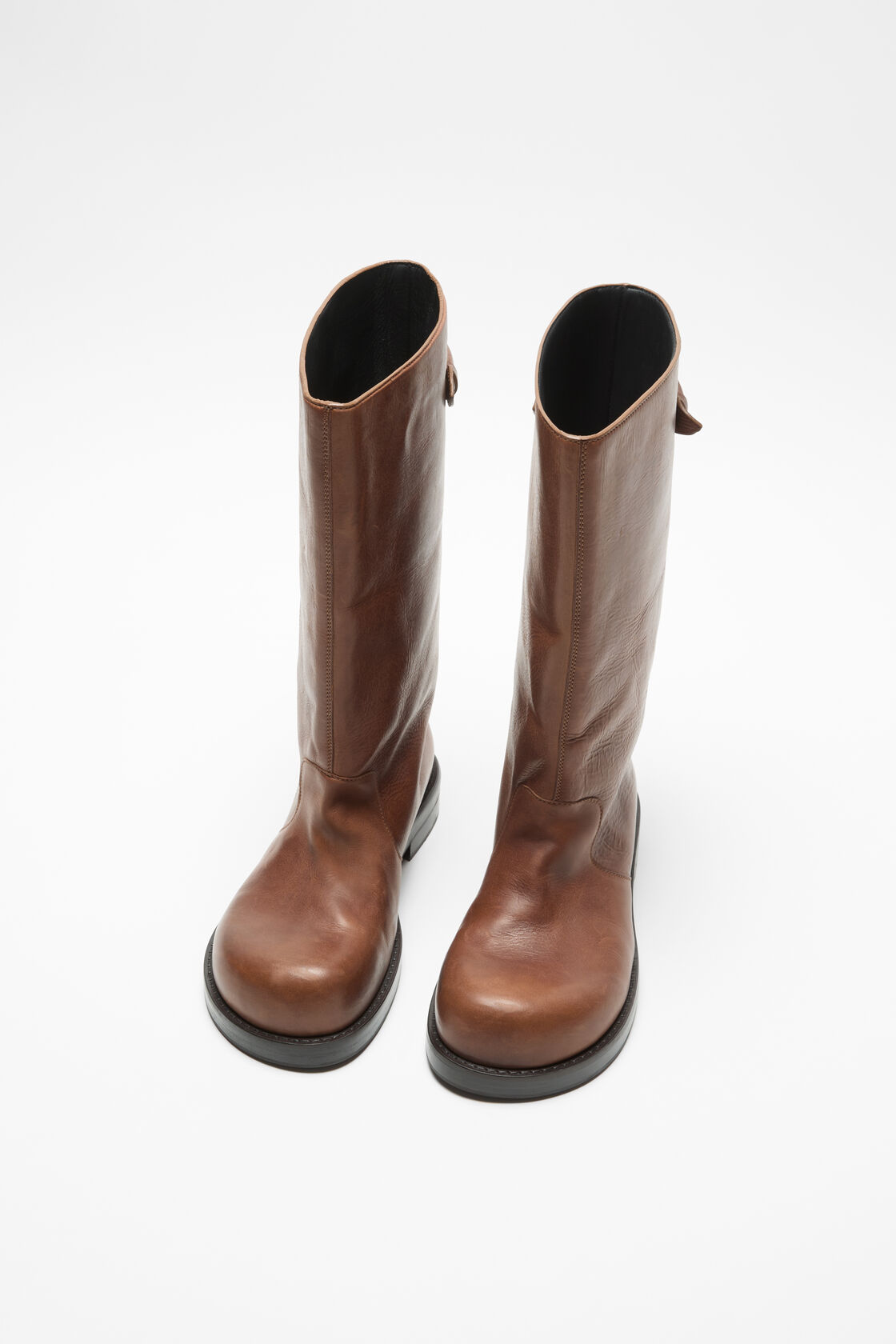 Leather boots, Dark brown, 2000x