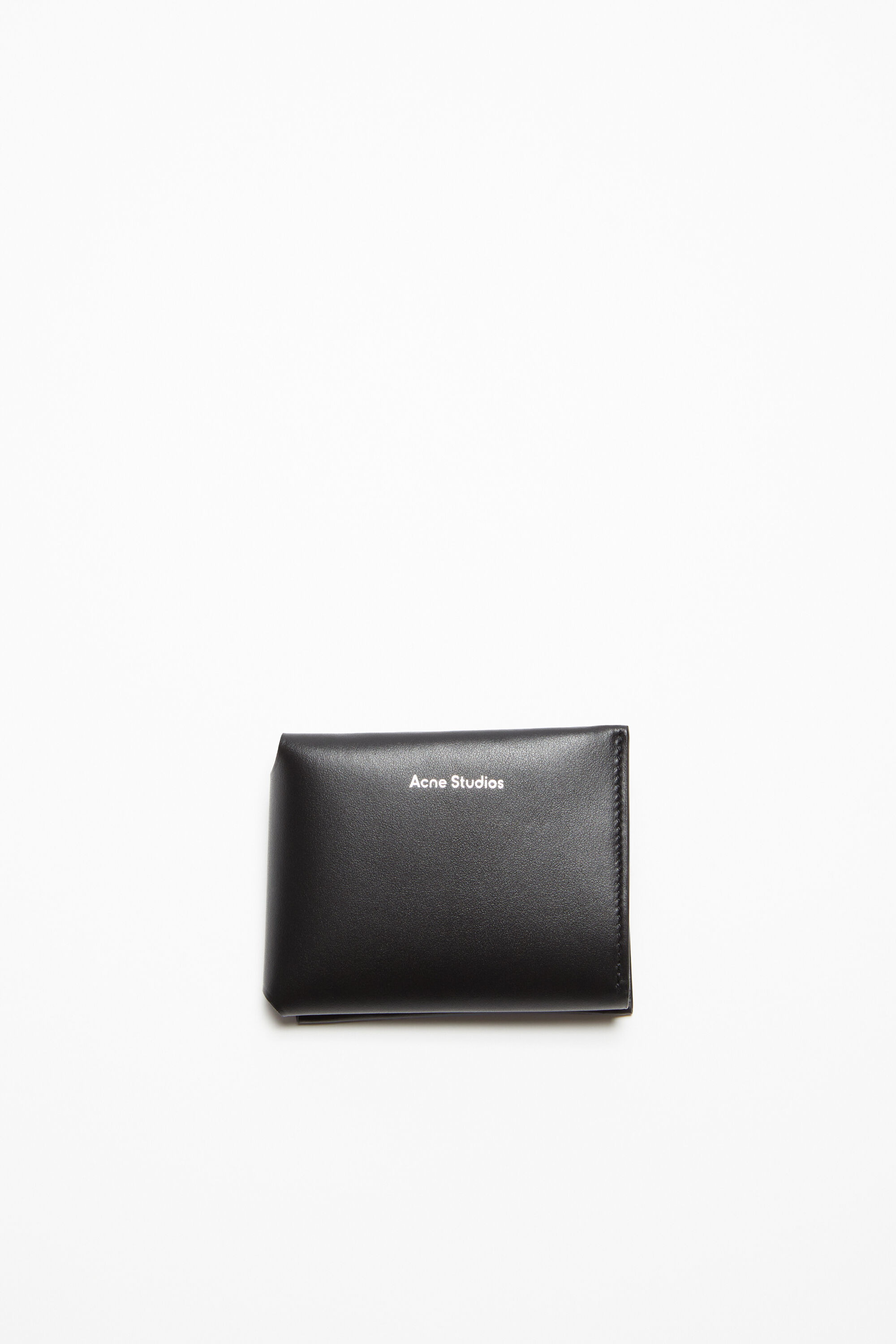 Acne Studios - Folded card holder - Black