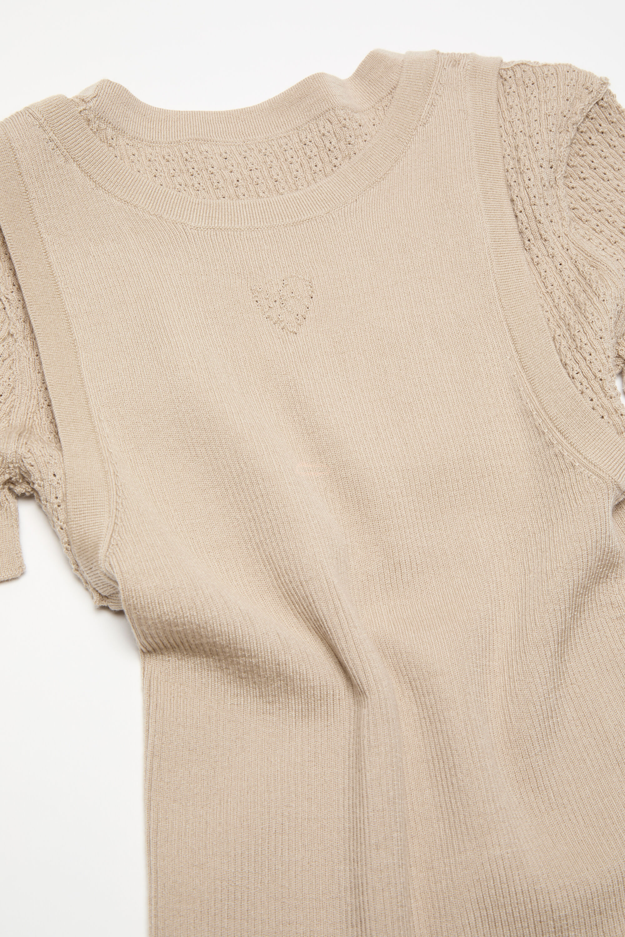 Acne Studios スキントップス Draped top in pink - Acne Studios | Mytheresa