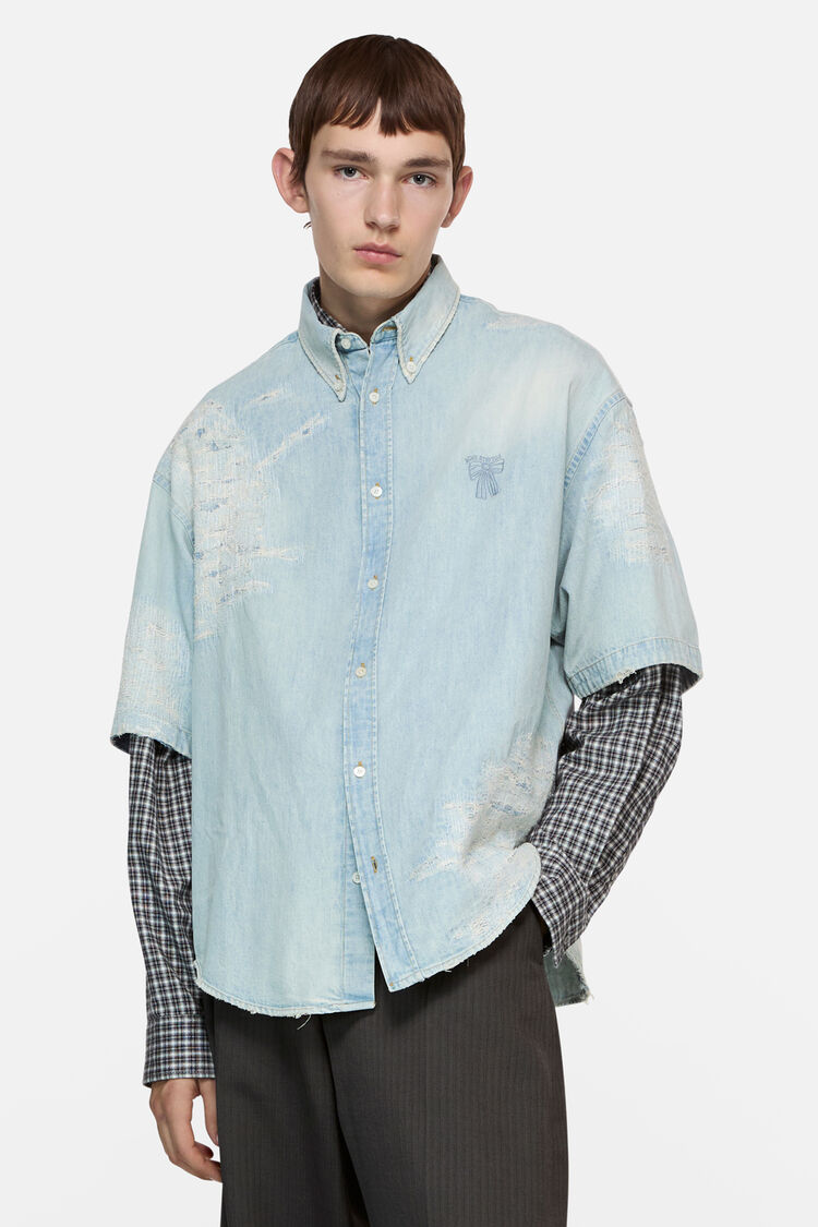 FN-MN-SHIR000978, Light blue