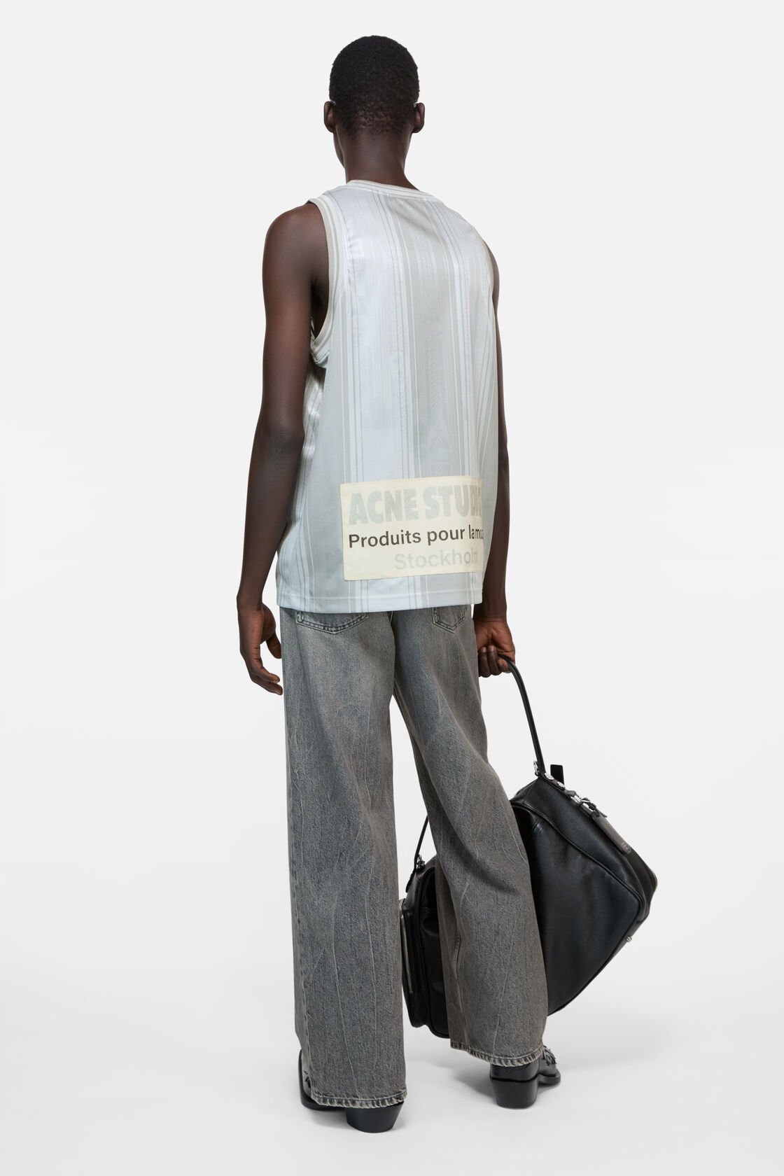 Sports jersey tank top, Grey, 2000x