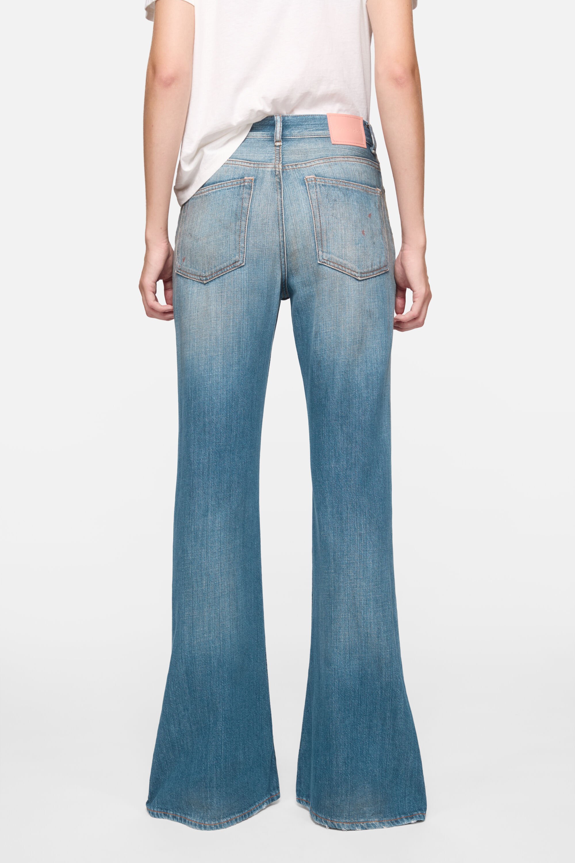 26SS新作　acne studious 2025F フィットジーンズ Acne Studios - フィットジーンズ - 2025F - ミッドブルー