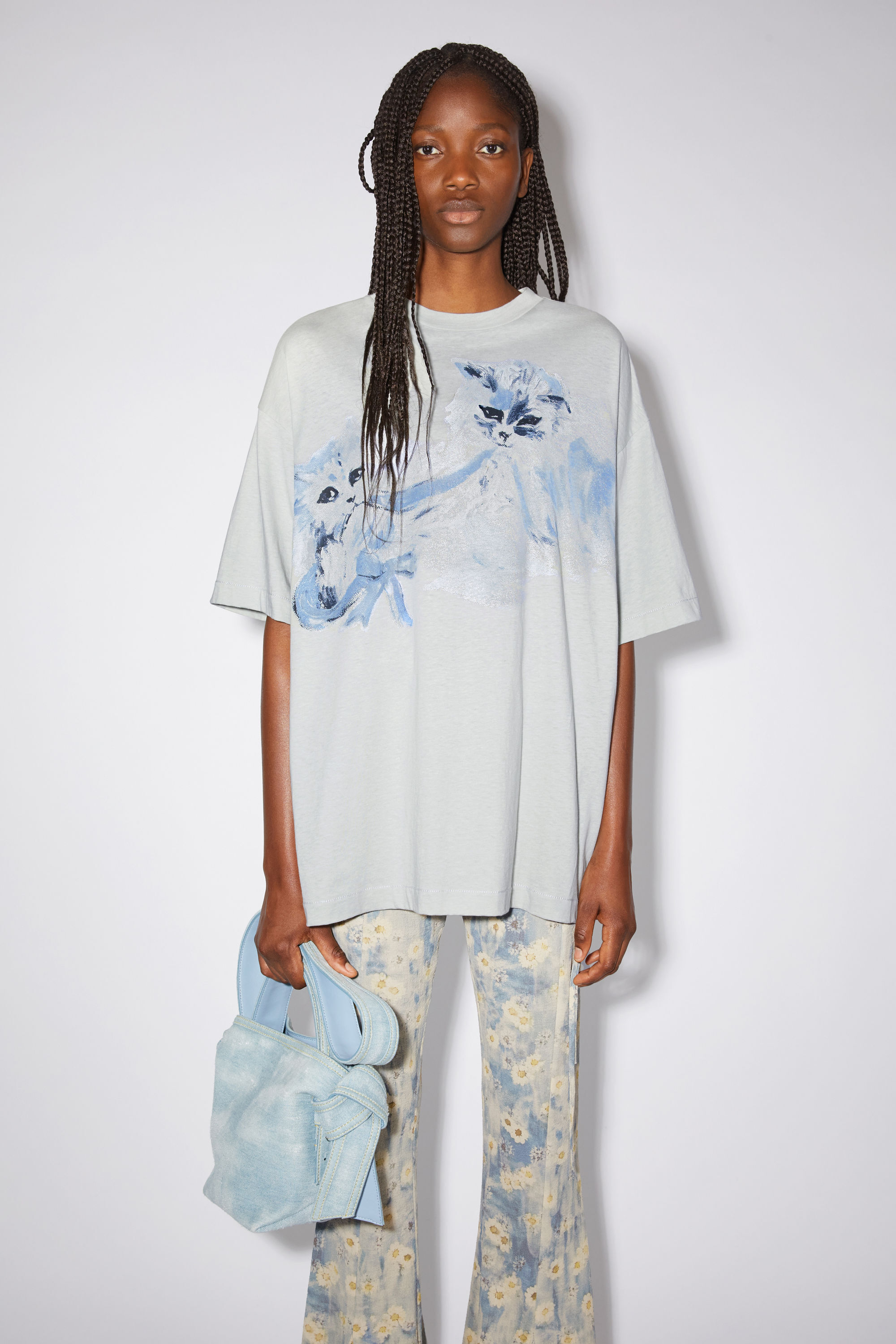 国産原料100% Acne studios Karen Kilimnik オーバーサイズT - 通販