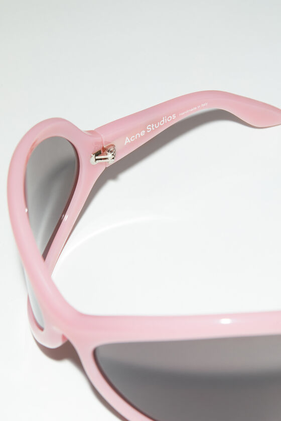 Frame sunglasses, Pink/black, 2000x